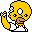 Simpsons Family Doughnut Homer icon