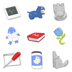 Somatic Xtras2 icon sets preview