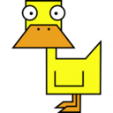 duck hello icon