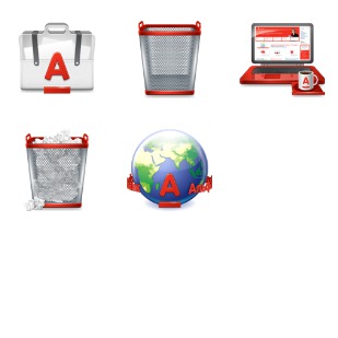 Alfa Bank icon sets preview