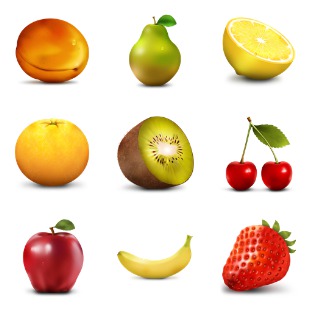 Paradise Fruit icon sets preview