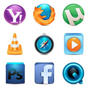 3D Software FX icon sets preview