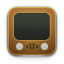 Brown, Old, Retro, Television, Tv, Video, Wood, Youtube icon