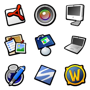 Smooth 12 icon sets preview