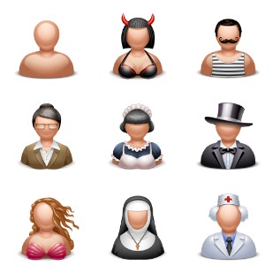 Buddy icon sets preview