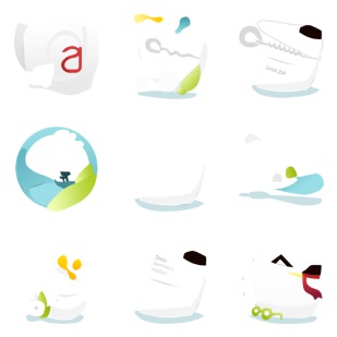 GAIA 2008 icon sets preview