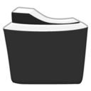black,folder icon