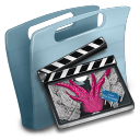 video, film, folder, movie icon