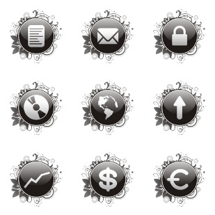 Blossom icon sets preview