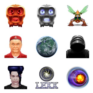 Lexx X icon sets preview