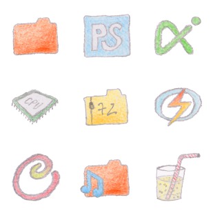 Lemonade at Work icon sets preview