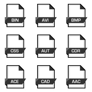 File Names ! icon sets preview