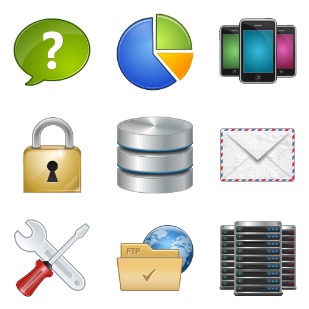 Hosting icon sets preview