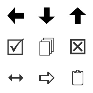 Simply Black icon sets preview