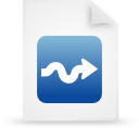 paper, file, blue, document icon