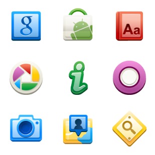 Google Apps icon sets preview
