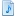 Blue, Document, Music icon