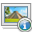 landscape, img, information icon