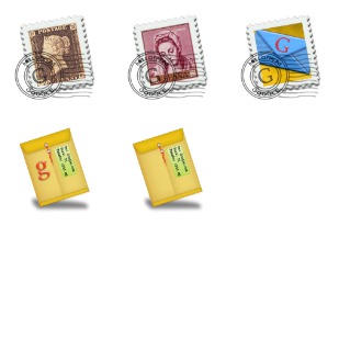 Gmail icon sets preview