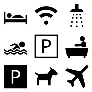 Rental- icon sets preview
