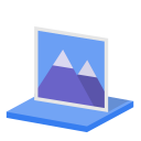 library, picture icon