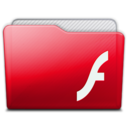 folder adobe flash player icon