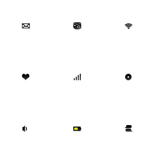 System Tray v2 icon sets preview