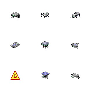 Nanotech Assemblers icon sets preview