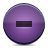 Button, Delete, Violet icon