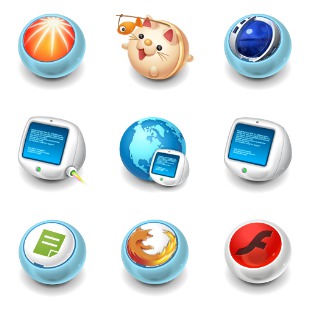 Rounder icon sets preview