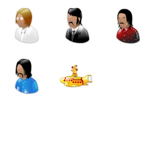 beatles icon sets preview