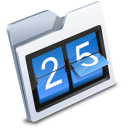 calendar, folder icon
