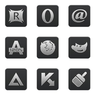 Quadrates icon sets preview