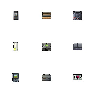 Antiseptic Videogame icon sets preview
