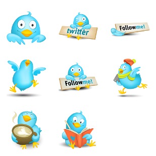 Cute Tweeters icon sets preview