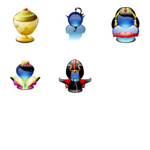 Aladdin icon sets preview