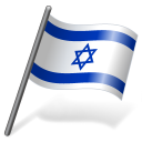 Flag, Il, Isr, Israel icon