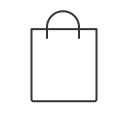 paperbag, gift bag, paper bag, shopping, bag, shop, shopping bag icon