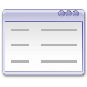 text, list, view icon