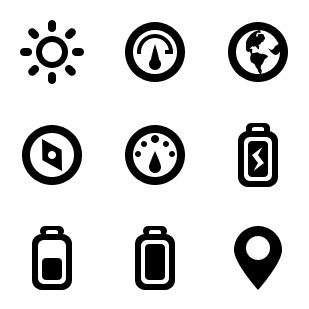 Gemicon icon sets preview