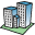 business, plaza, finance icon