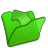 folder, green, parent icon