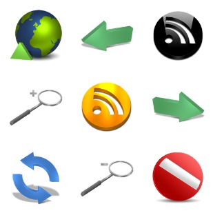 Pure Web icon sets preview