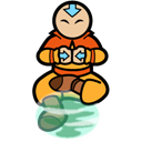 Aang, Air, Scooter icon