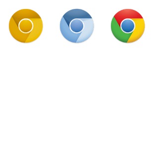 Chrome icon sets preview