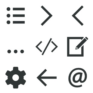 Developer Set icon sets preview