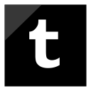 tumblr, logo, social, media icon