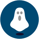 ghost, halloween, shocked icon