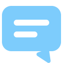 message, bubble, conversaion, chat, text, active, talk icon