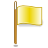 flag, yellow icon
